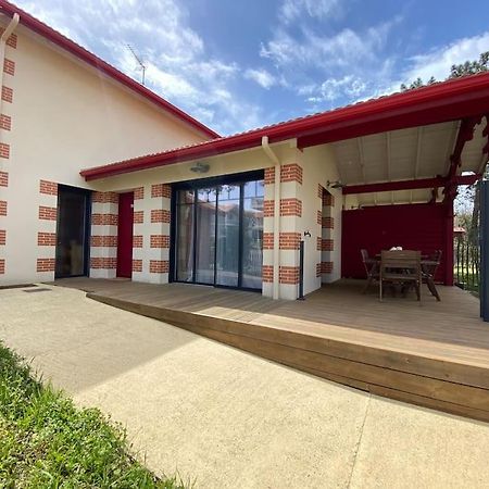 Maison Typee Arcachonnaise Avec Piscine Commune 라테스트드뷔크 외부 사진
